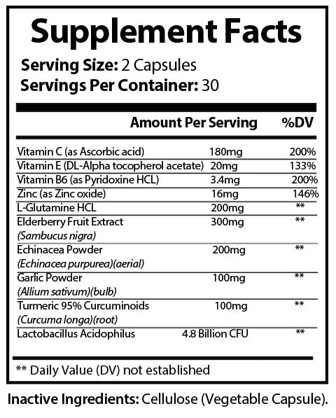 Elderberry Immune Support w/Vitamin C