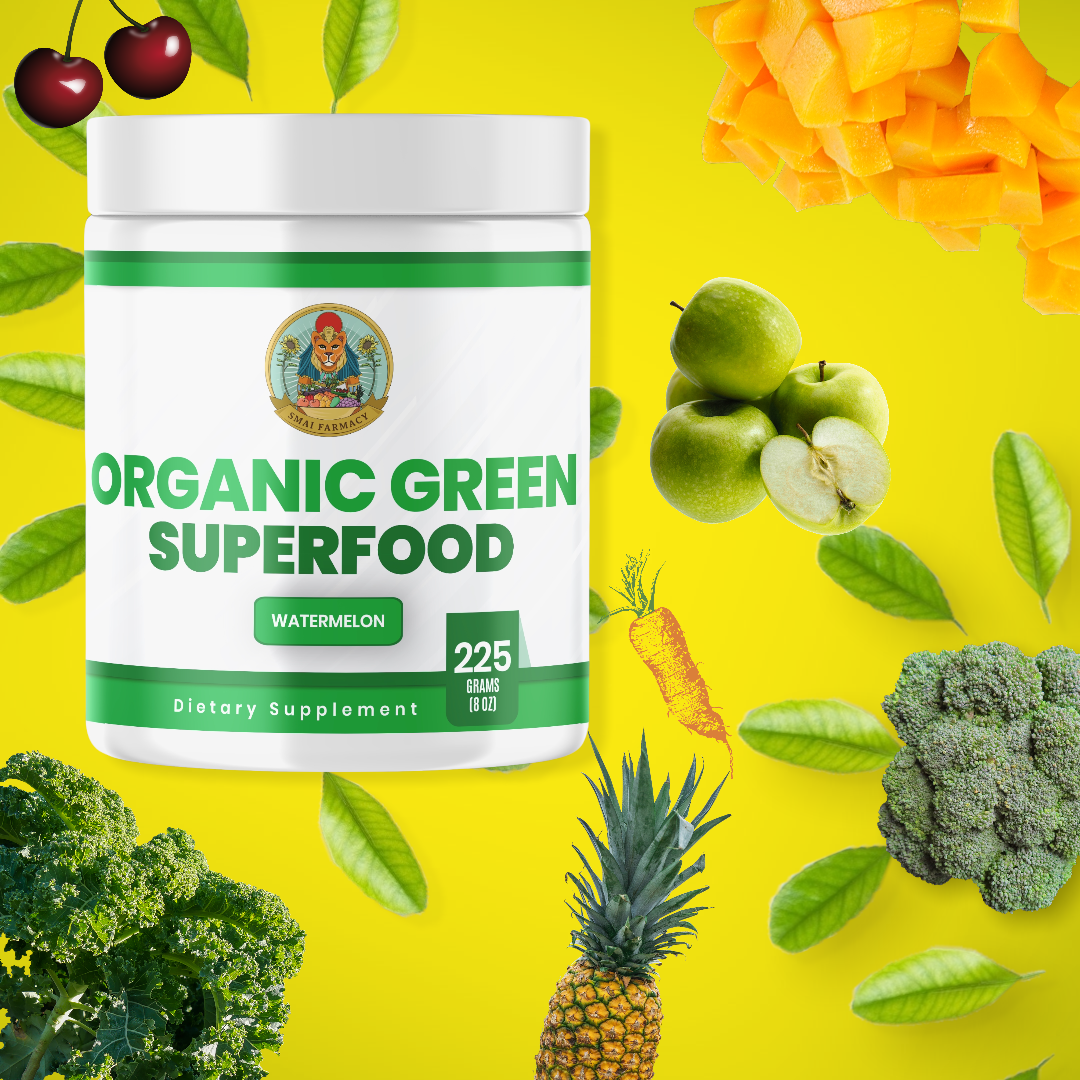 Organic Watermelon GREEN SUPERFOOD