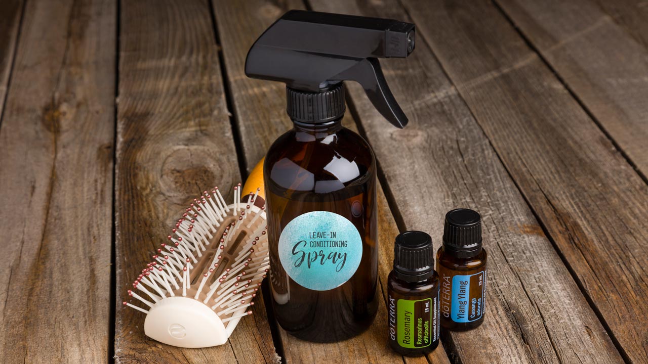 DIY Leave In Conditioning Spray