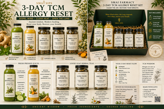 SMAI Sips 3-Day Air Reset (TCM Inspired Allergy Cleanse)