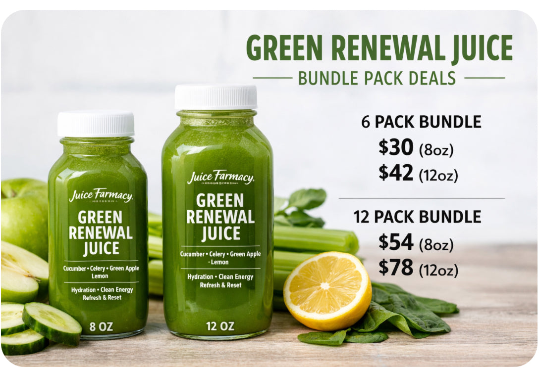 Organic Fresh Pressed Juices