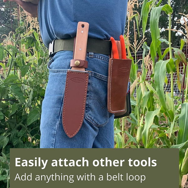 Garden Tool Belt Green-Tan XL