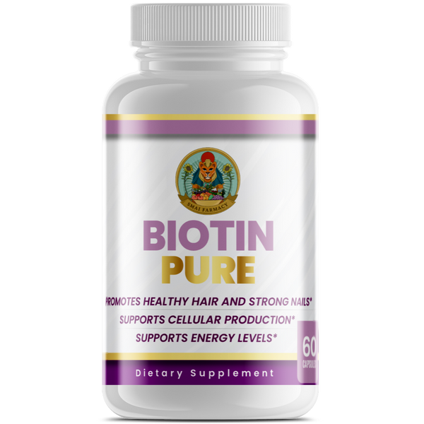 Biotin Pure (Hair Skin and Nail Growth)