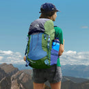Foldable Backpack, 35L Waterproof Packable Hiking Backpack, Durable Hike Backpack Camping Backpack Camp Backpack (Green)