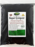 Super Compost 8 Lb. Bag Makes 40 Lbs. Organic Fertilizer, Planting Mix, Plant Food, Soil Amendment. a Special Blend of Worm Castings, Composted Beef Cow Manure & Alfalfa 2-2-2 NPK + Calcium, Iron.