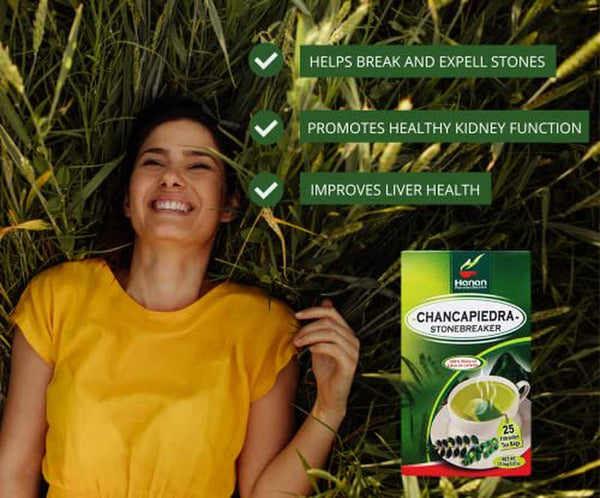 Chancapiedra Herbal Tea | 100% Natural Stonebreaker | 25 Tea Bags | Aids in Promoting Normal Kidney Function Naturally - 3 Pack