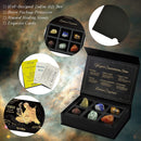Virgo Crystals Gift Set, Zodiac Signs Healing Crystals Birthstones with Horoscope Box Set Virgo Astrology Crystals Healing Stones Gifts