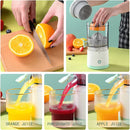 Wireless Slow Juicer Orange Lemon Juicer USB Electric Juicers Fruit Extractor Portable Squeezer Pressure Juicers for Home Travel