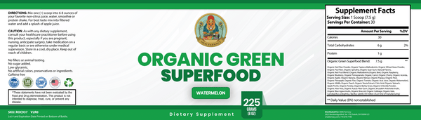 Organic GREEN SUPERFOOD